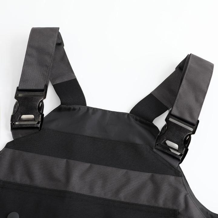 Produktbild Dreamscape Snowboardhose Latzhose Erwachsene wasserdicht - 500 schwarz (M)