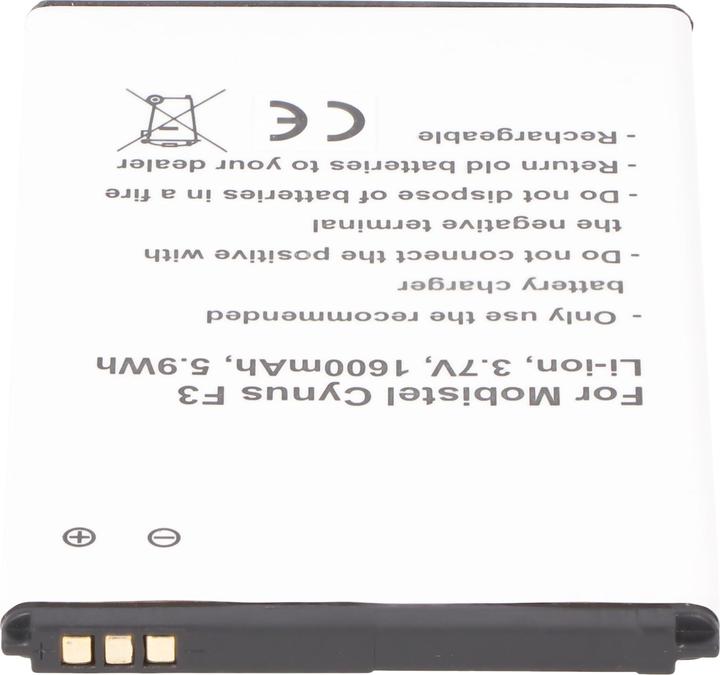 Image du produit AccuCell Akku MOBISTEL Cynus F3 Akku als Nachbau von passend für BTY26181