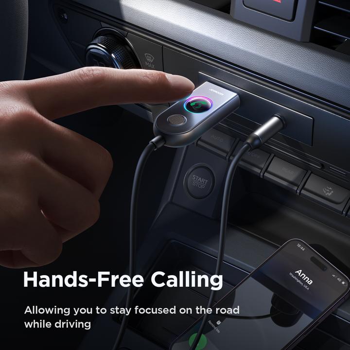 Actual product image Joyroom JR-CB6 wireless car receiver - gray