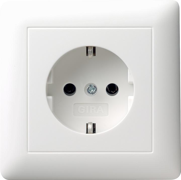 Actual product image Gira Schuko full plate