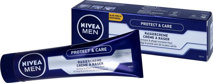 Actual product image Nivea Men Protect & Care (100 ml, Shaving cream)
