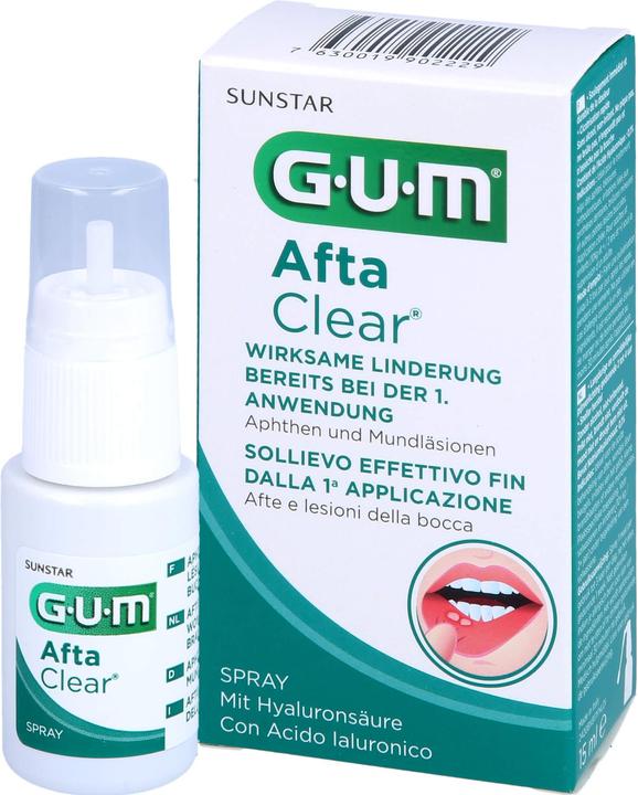 Produktbild GUM SUNSTAR AftaClear Spray (15 ml, Mundspray)