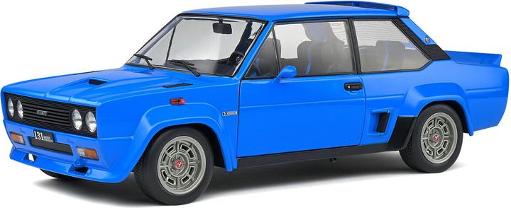 Actual product image Solido 1:18 Fiat 131 Abarth blue
