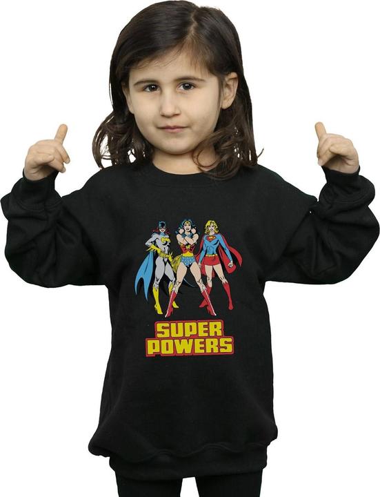Image du produit - Sweat WONDER WOMAN SUPER POWER GROUP - Fille (116)