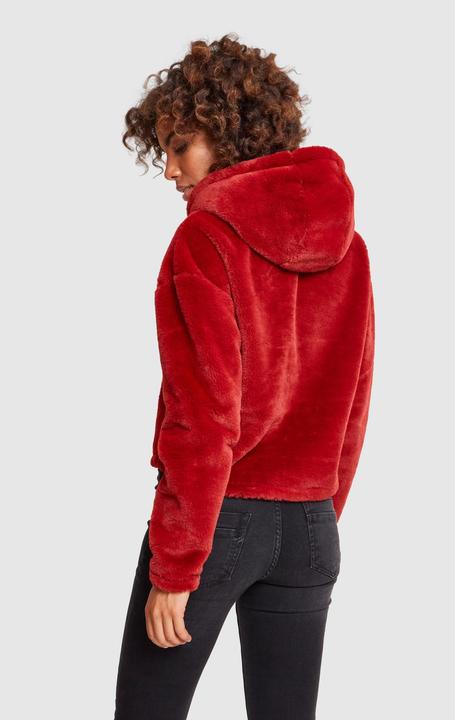 Actual product image Urban Classics Ladies Oversize Short Teddy Hoody (XS)