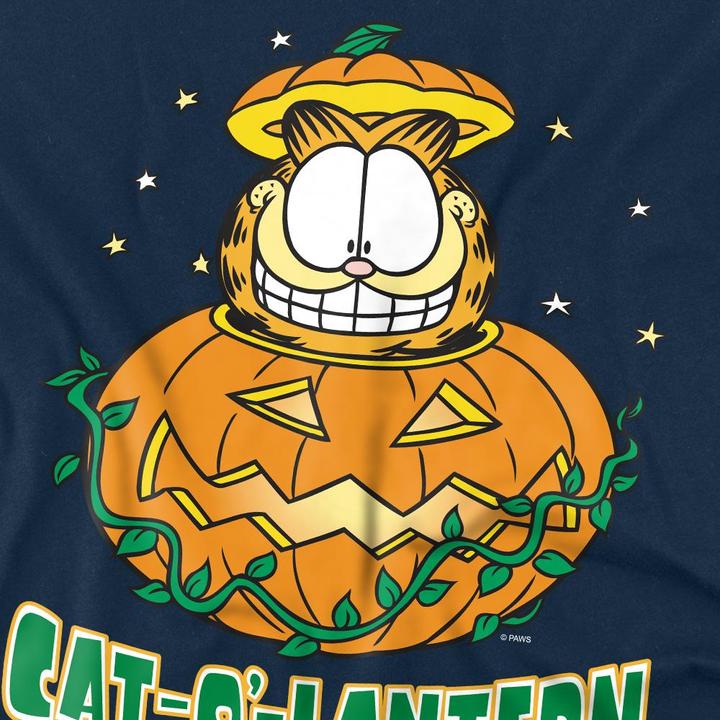 Immagine prodotto Garfield Cat O Lantern Maglietta Uomo (4XL)