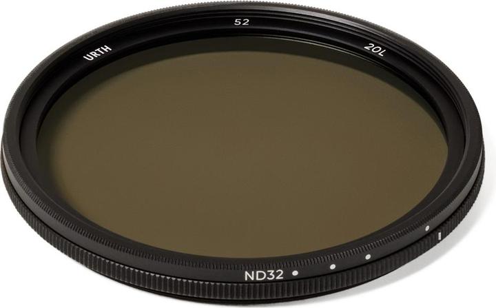 Actual product image Urth 52mm ND2 32 (1 5 Stop) Variable ND Lens Filter (Plus+) (Graduated neutral density filter, 52 mm)