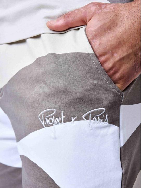 Image du produit Project X Paris short tricolore effet vague (M)