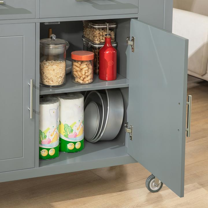 Actual product image SoBuy Kitchen Trolley FKW108-HG, Grey