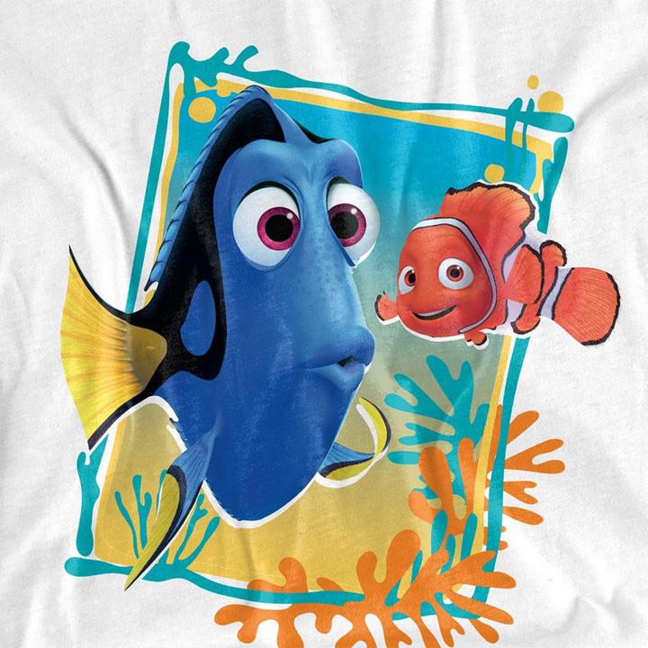 Immagine prodotto Finding Nemo Maglietta Dory Nemo Adulto Unisex (XXL)