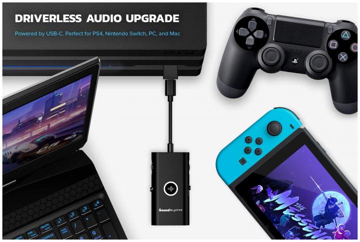 Produktbild Creative Sound Blaster G3 USB Soundkarte (USB-C)