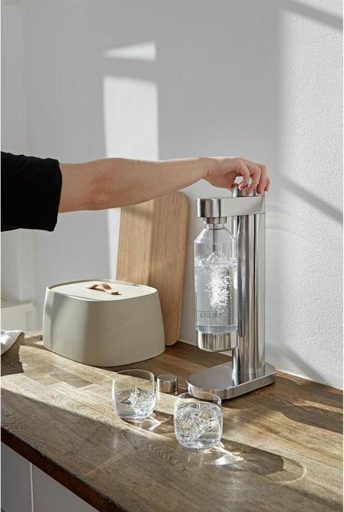 Actual product image Stelton Brus water bubbler stainless steel