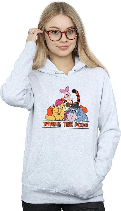 Actual product image Disney Womens/Ladies Winnie The Pooh Group Hoodie (XL)