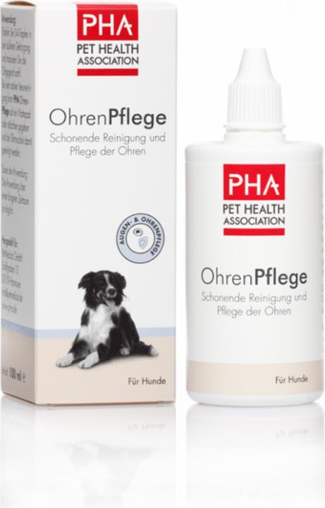Produktbild PHA Katzen und Hunde Ohrenpflege Tropfen (Hund, 100 ml)