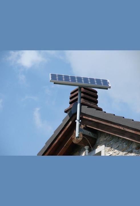 Image du produit Maurelma Richtbarer Solarmodul Wandhalter gross