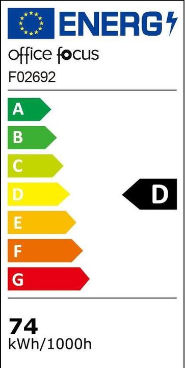 Label énergétique Office Bürostehleuchte (8800 lm)