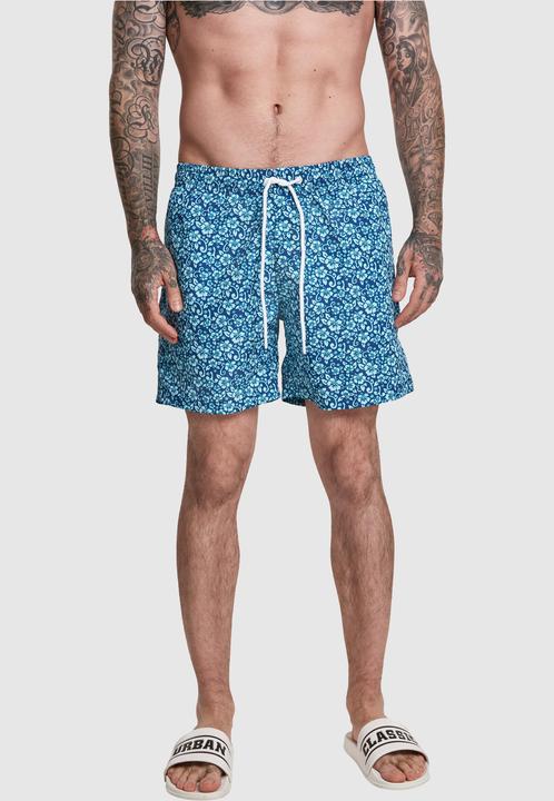 Actual product image Urban Classics Floral Swim Shorts (S)