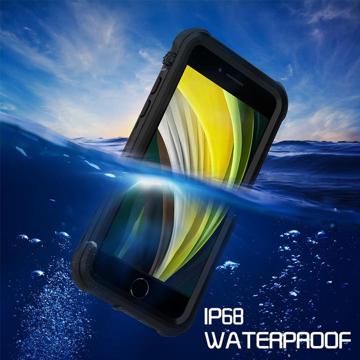 Produktbild Redpepper iPhone SE / 8 / 7 Wasserdichte Schutzhülle Schwarz (Samsung Galaxy S20 Ultra 5G)