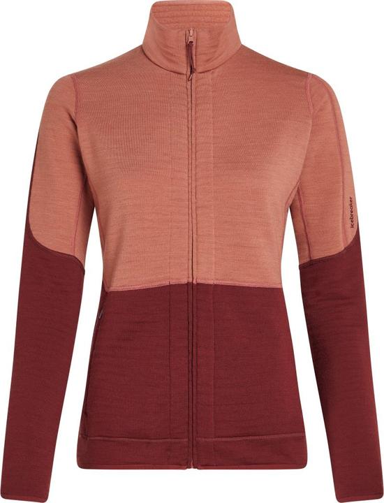 Icebreaker Women's Merino 400 RealFleece Descender L/S Zip