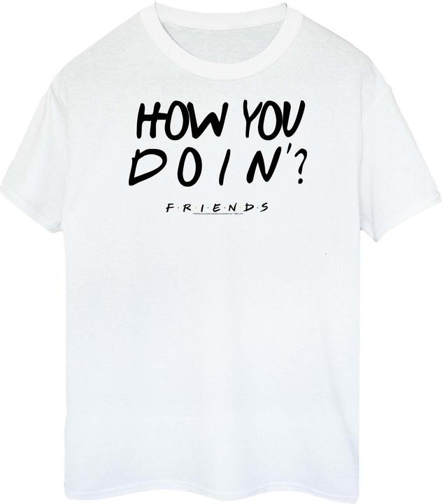 Image du produit Friends - T-shirt HOW YOU DOIN? BOYFRIEND FIT - Femme (L)