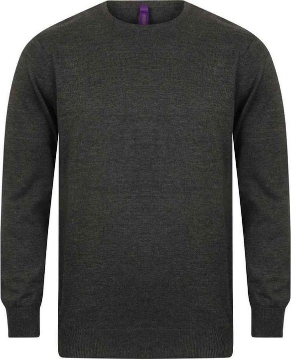Henbury BaumwollAcryl Sweatshirt mit Rundhalsausschnitt