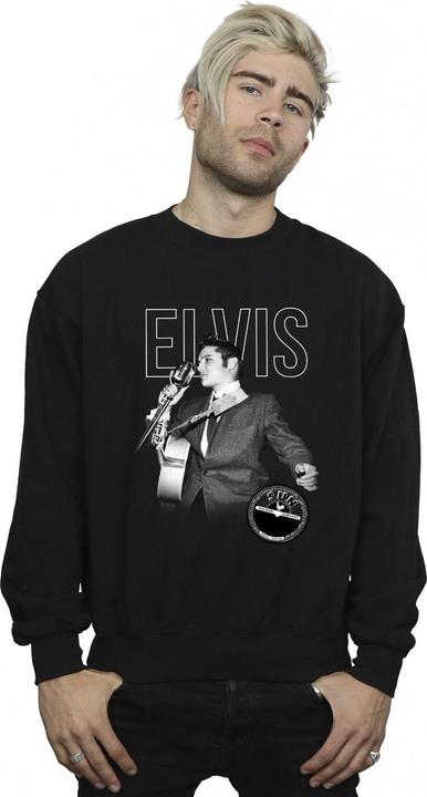 Immagine prodotto Elvis Logo Portrait Felpa Uomo (XL)