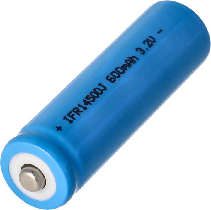 Produktbild Solar Akku IFR 14500 AA, Akku mit Kopf ungeschützt (1 Stk., AA, 600 mAh)