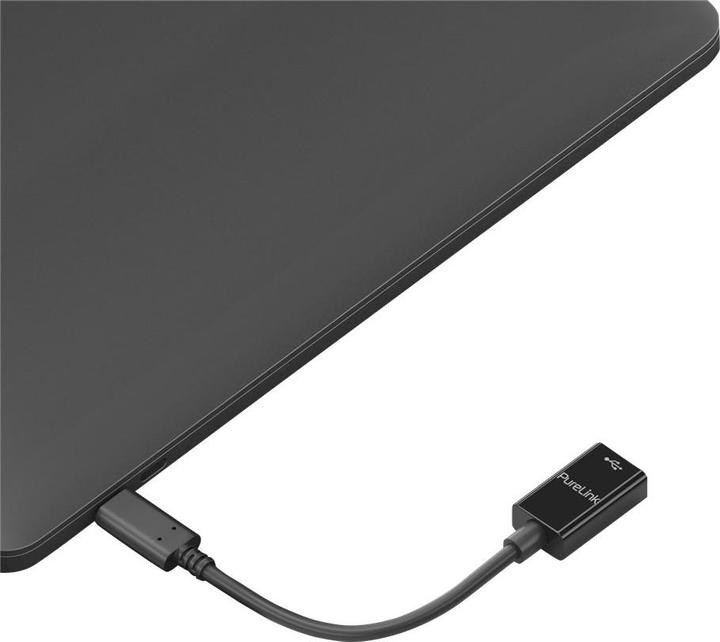 Actual product image Purelink Premium Adapter USB-C- USB-A (USB 3.1, 14.80 cm)