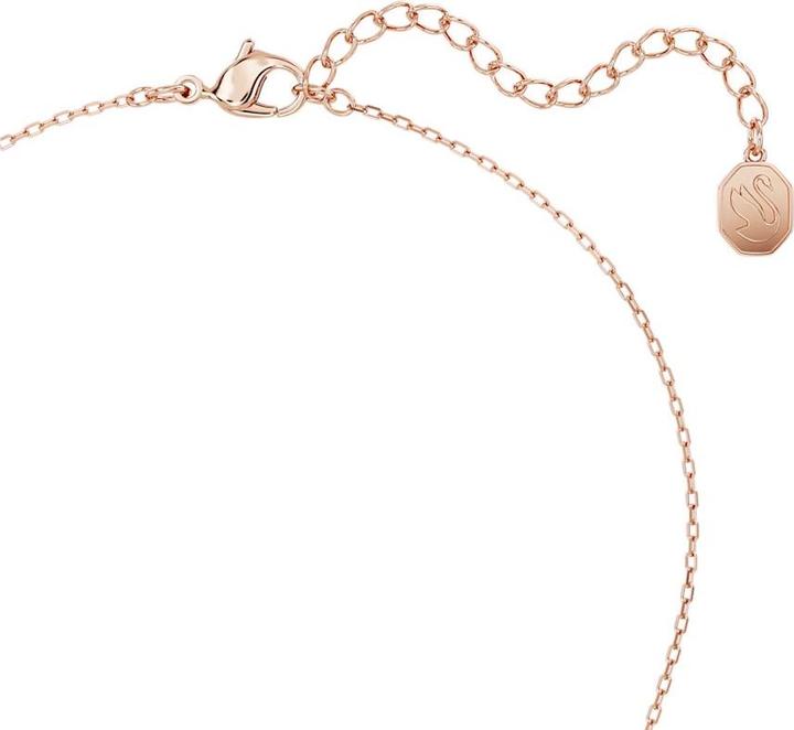 Immagine prodotto Swarovski Bella collana di piume in oro rosa bianco (Metallo Swarovski, 38 - 43 cm)