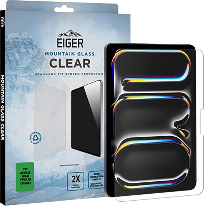 Eiger Mountain Glass Clear (1 Pezzo/i, iPad Pro 13 2024 (M4), iPad Air 13 2024 (M2))