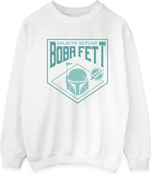 Star Wars The Book Of Boba Fett Galactic Helm Chest Sweatshirt