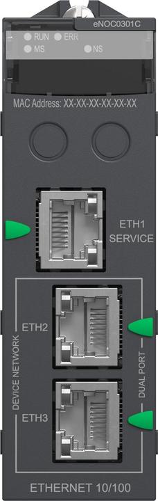 Actual product image Schneider Electric SE BMENOC0301C M580 ETH. COM-MODULE E-RACK CC