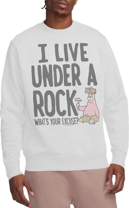 Image du produit Spongebob Squarepants - Sweat UNDER A ROCK - Adulte (S)