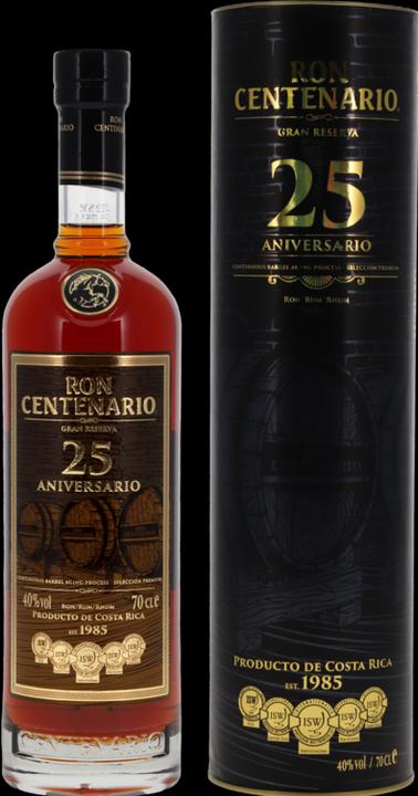 Produktbild Ron Centenario Gran Reserva 25 Years Old Premium Rum (1 x 70 cl)