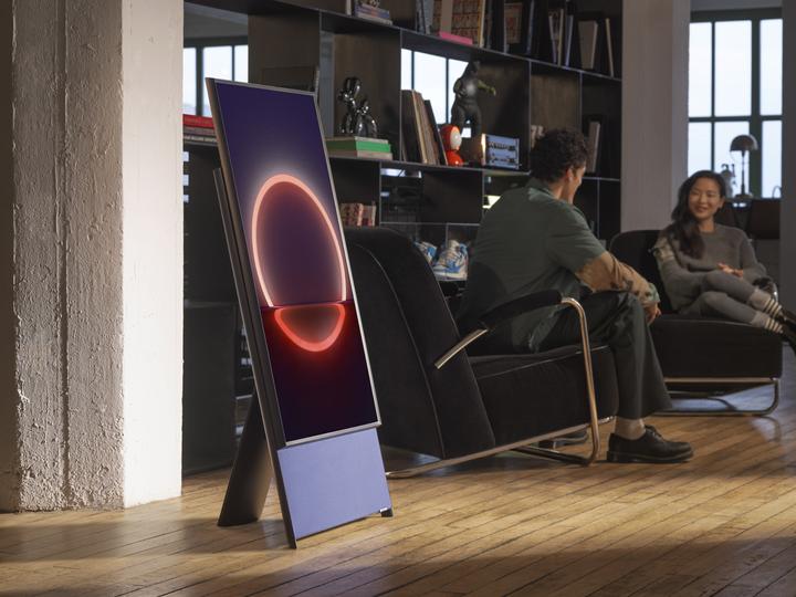 Produktbild Samsung QE43LS05, The Sero (43", QLED, 4K, 2020)