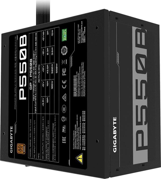 Image du produit Gigabyte P550B (550 W)