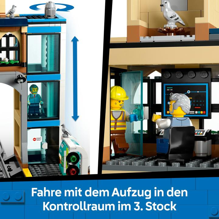 Productafbeelding LEGO Hauptbahnhof (60469, LEGO Stad)