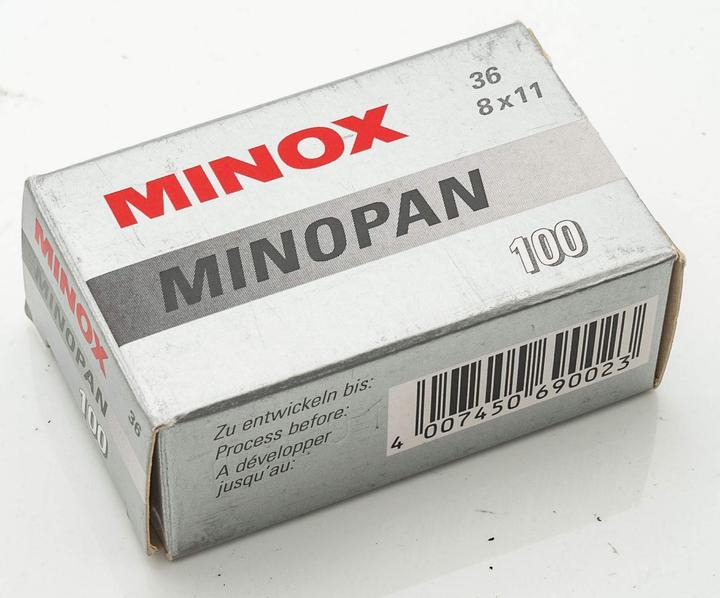 Produktbild Minox SPY Film 100 8x11/36 B&W