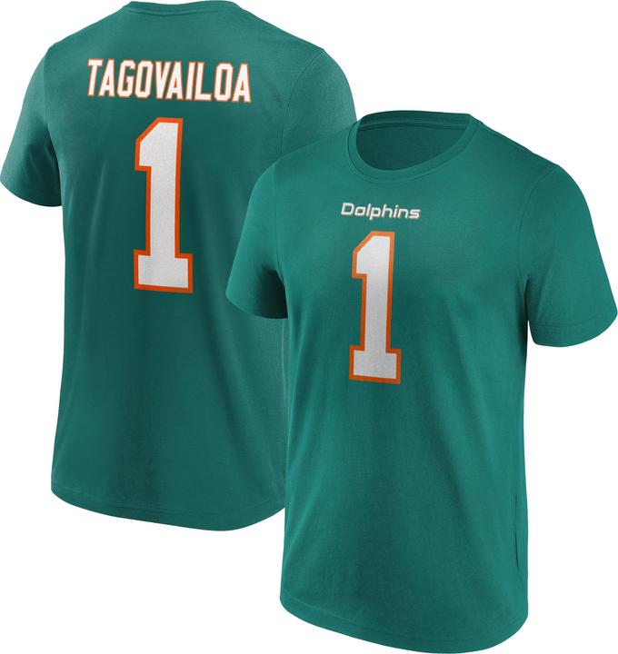 Fanatics Miami Dolphins Graphic T-Shirt Tagovailoa 1 L (L)