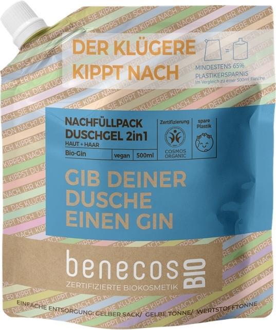 Produktbild Benecos NF Duschgel 2in1 Gin (500 ml)