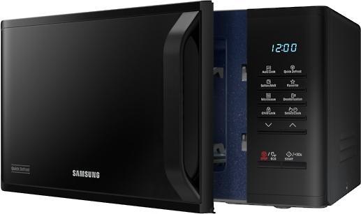Produktbild Samsung MS23K3513AK Arbeitsplatte Solo-Mikrowelle (23 l)