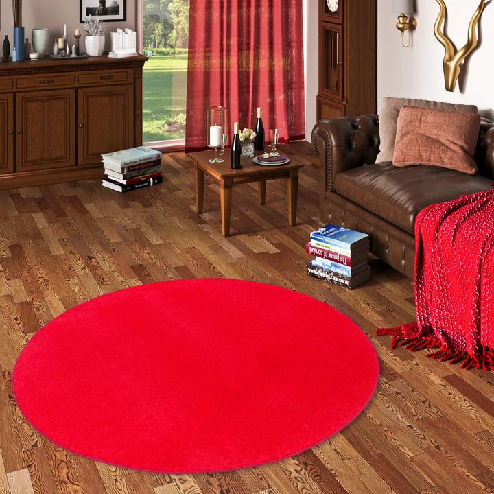 Produktbild Snapstyle Trend Velours Teppich Joy Rund (Ø 133 cm)