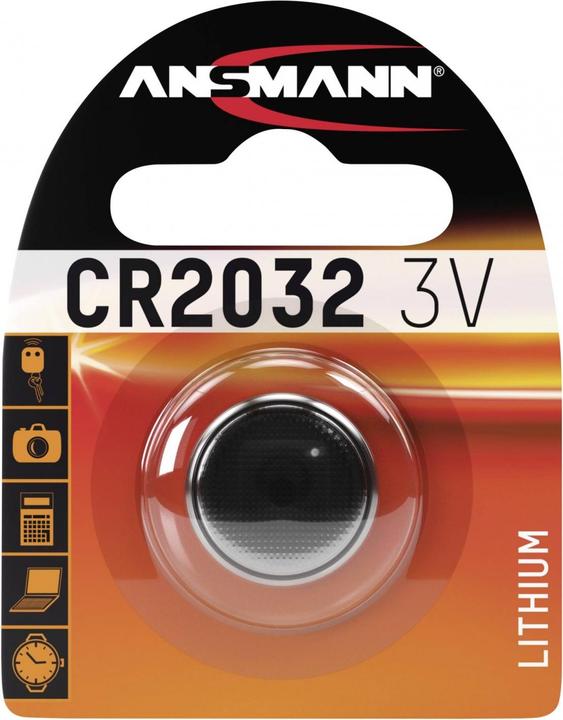 Ansmann Cr2032 (1 Stk., CR2032, 245 mAh)