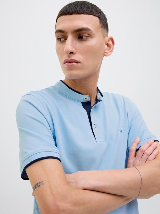 Actual product image Jack & Jones Jjepaulos Mao Polo Ss Noos (L)