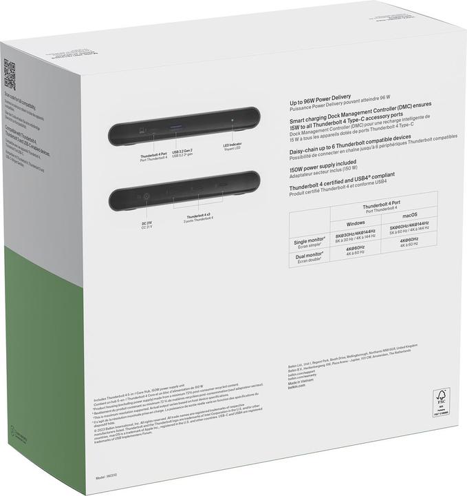 Image du produit Belkin 5-in-1 Core Hub (Thunderbolt, 5 Ports)