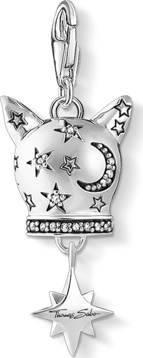 Actual product image Thomas Sabo Charm Pendant (Blackened, Cold enamel, 925 silver)