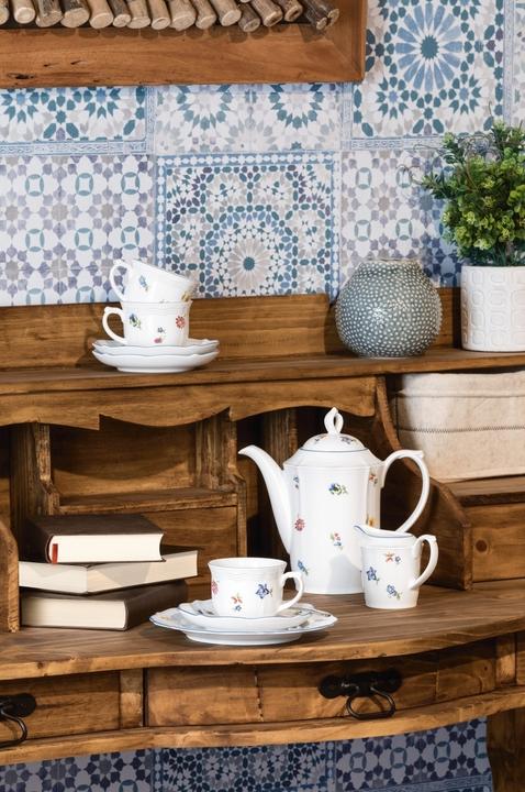 Actual product image Seltmann Weiden SONATE Nostalgie 34032 Streublume dinner plate 26 cm 6 pieces (6 x, 26 cm)