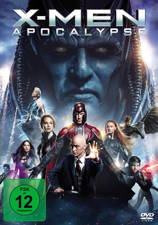 X-Men: Apocalisse (DVD, 2016, Tedesco, Inglese)