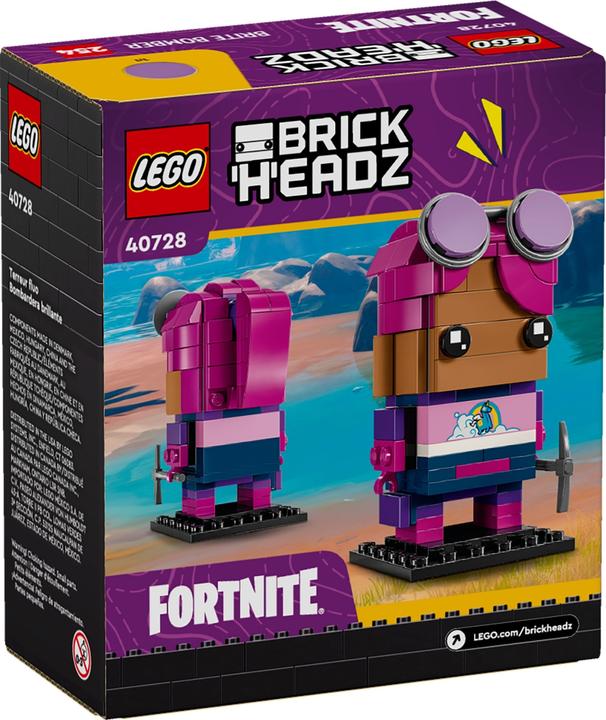 Image du produit LEGO Fortnite Colourbomber (40728, LEGO Brickheadz)