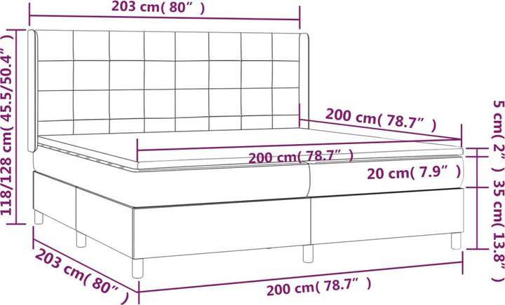 Produktbild VidaXL Kaliyah (200 x 200 cm, 200 x 200 cm)